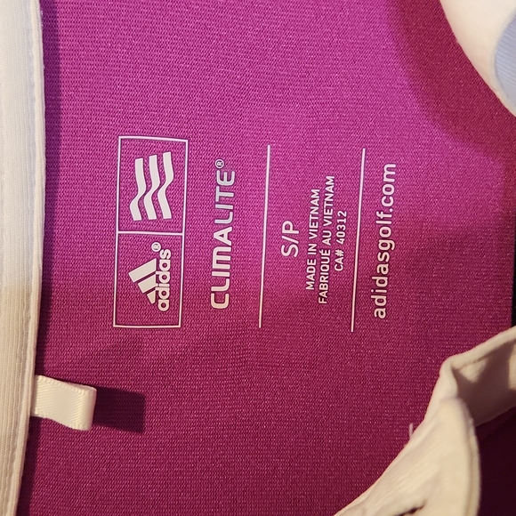 ADDIDAS ladies golf tee. Size S - Picture 2 of 5